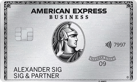 Kreditkarte American Express – Business Platinum Card